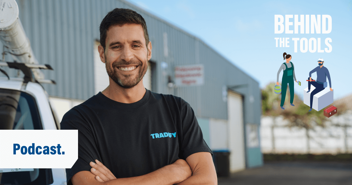 Tradify CEO Michael Steckler host of Behind the Tools Podcast