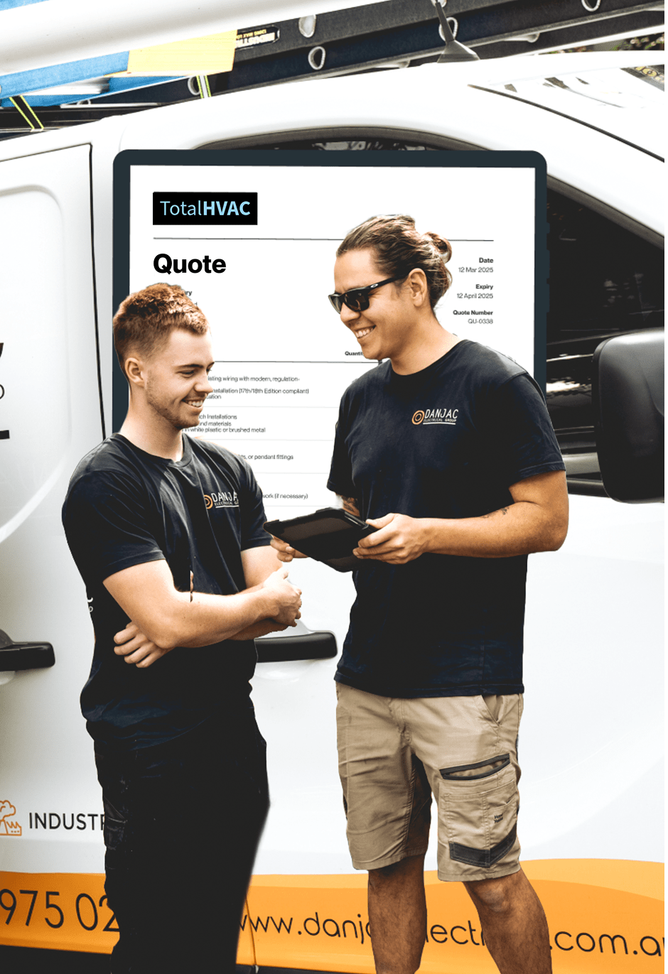 HVAC quoting hero image