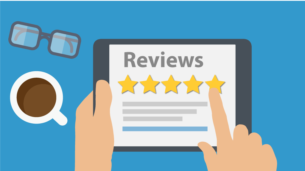How to get good reviews illustration image