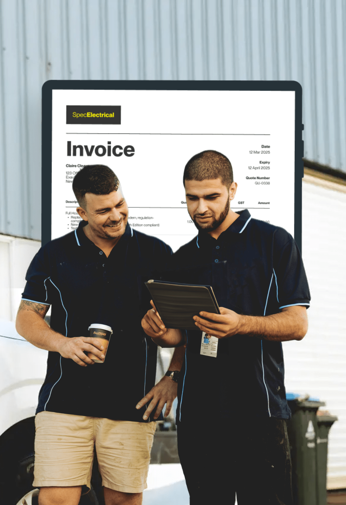 Invoice electrical hero 