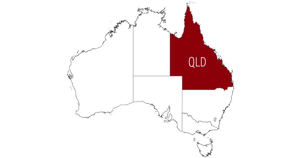 QLD Map
