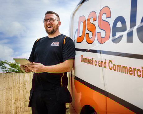 DSS Electrical man and van