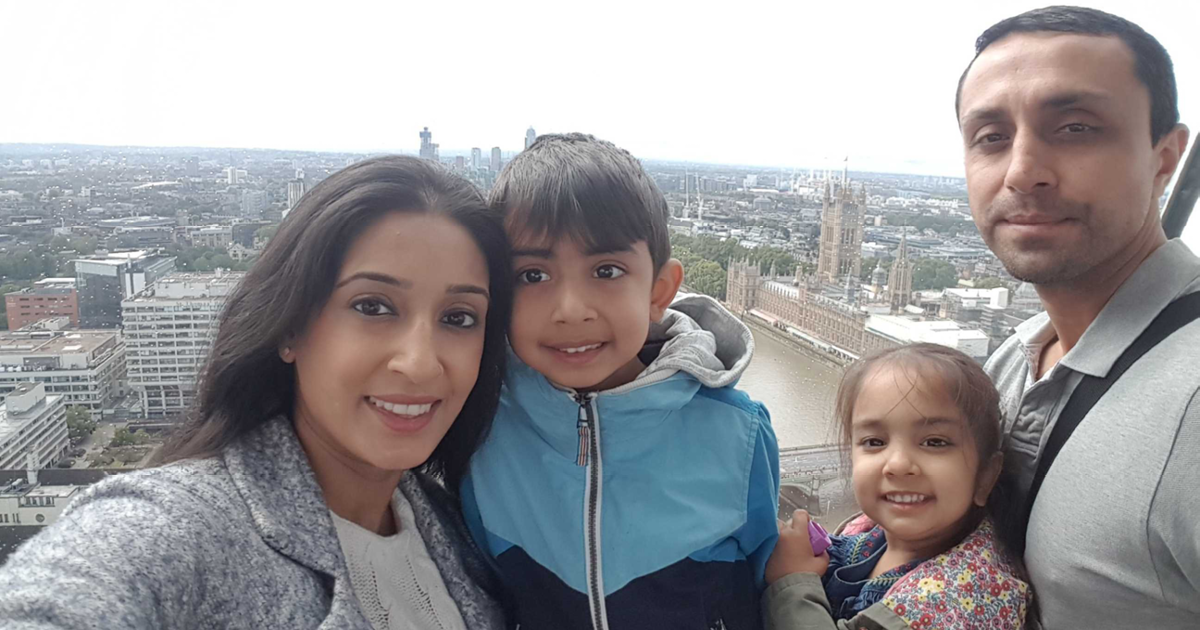 jyoti and her family